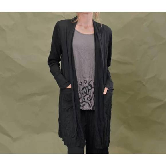 NEW CHALET ET CECI cleon cardigan in black - Picture 1 of 1